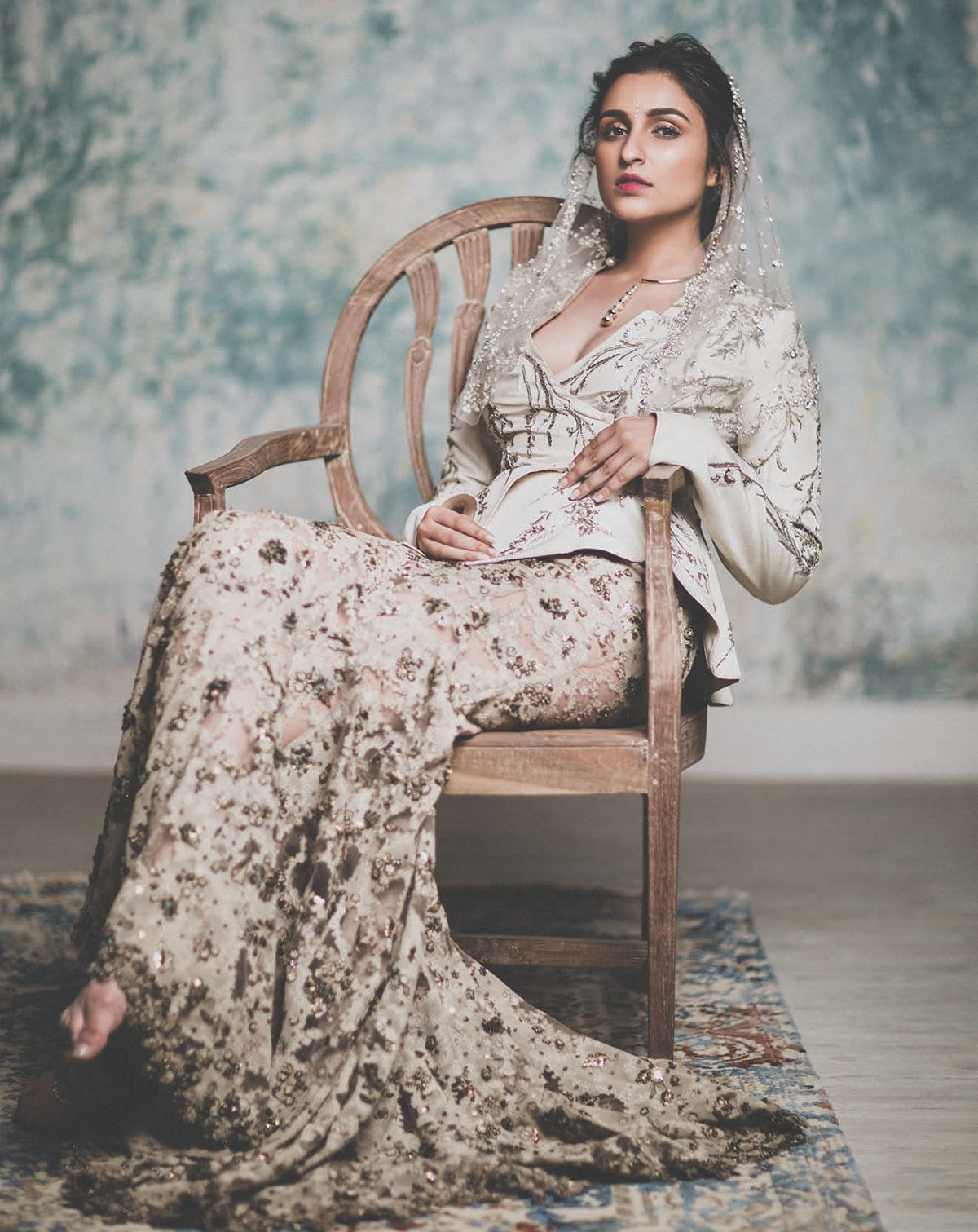 parineeti chopra Prasad Naik Gabriel Georgiou Marianna Mukuchyan Bollywood editorial Harper's Bazaar Bride