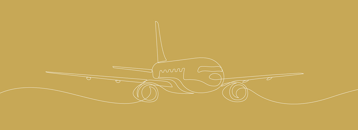 line art one line continuous line airline aviation linework lineart vector line illustration