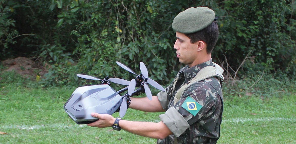 drone helicopter army police