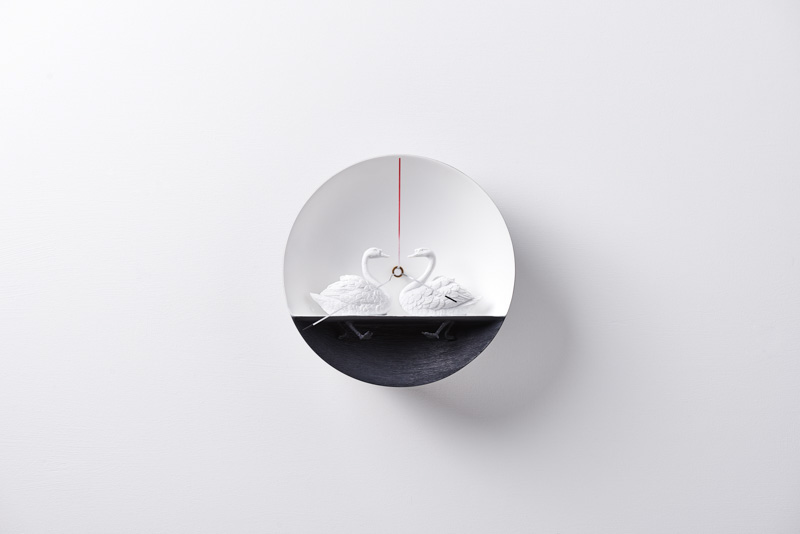 waterbird clock taiwan artclock designclock homeliving deco housedeco