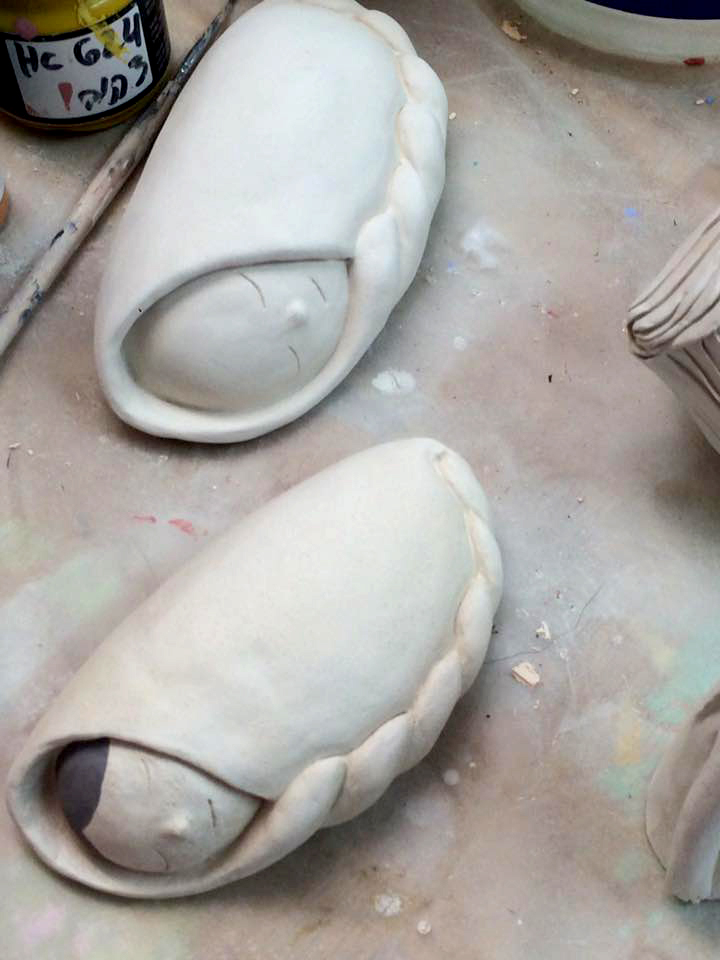 ceramic ILLUSTRATION  childhood Food  nursery motherhood child girl plate porridge