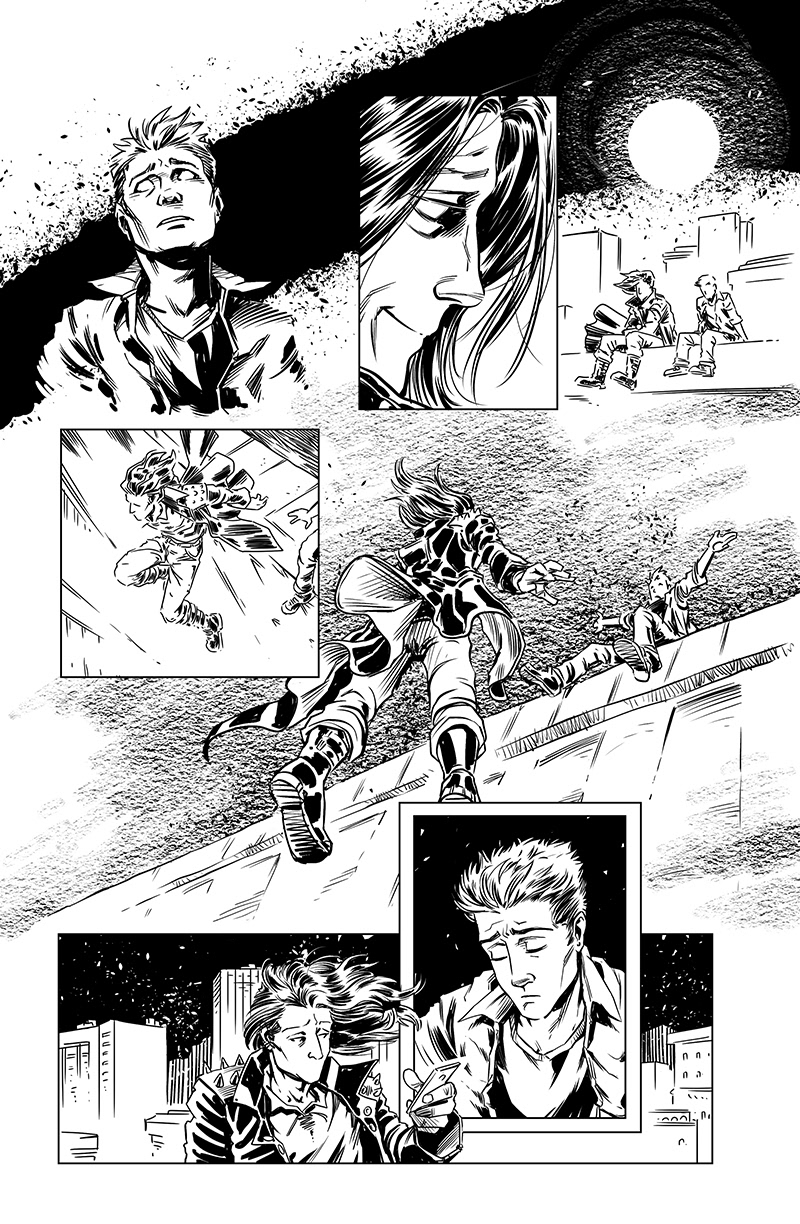 Comic Book comics Graphic Novel História em Quadrinhos hq inker quadrinhos storytelling  