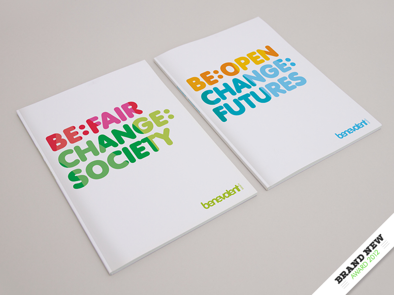 identity Corporate Design brand new award charity Not for profit bold social change benevolent society color Fun colorful Corporate Identity DesignWorks colour