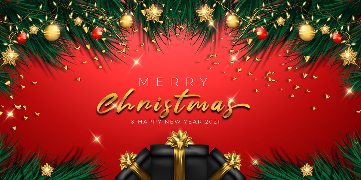 Merry Christmas Background 2020 on Behance
