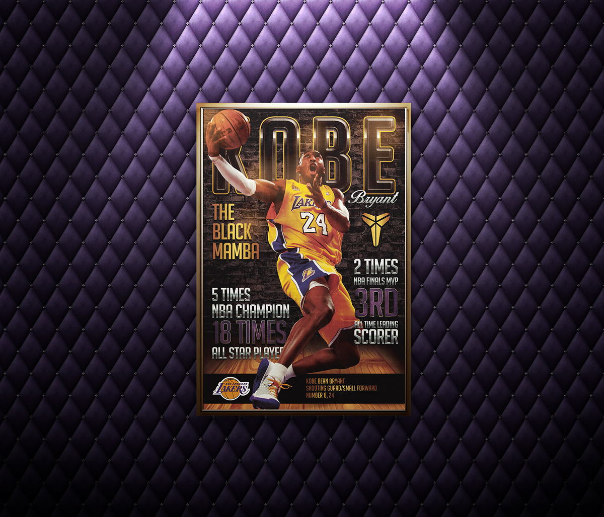 basketball Kobe Bryant kobe NBA The black mamba Lakers la lakers all star player sports