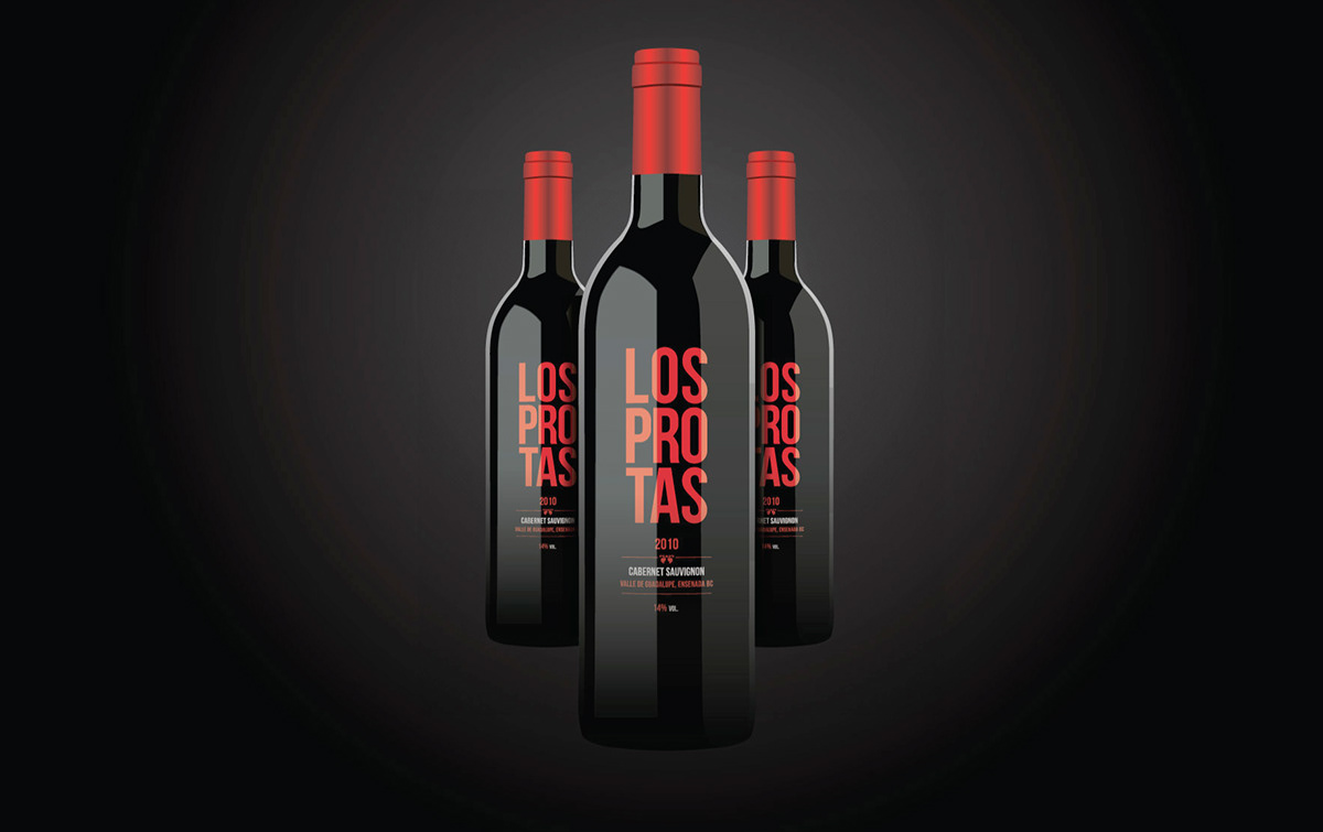 etiqueta vino wine diseño
