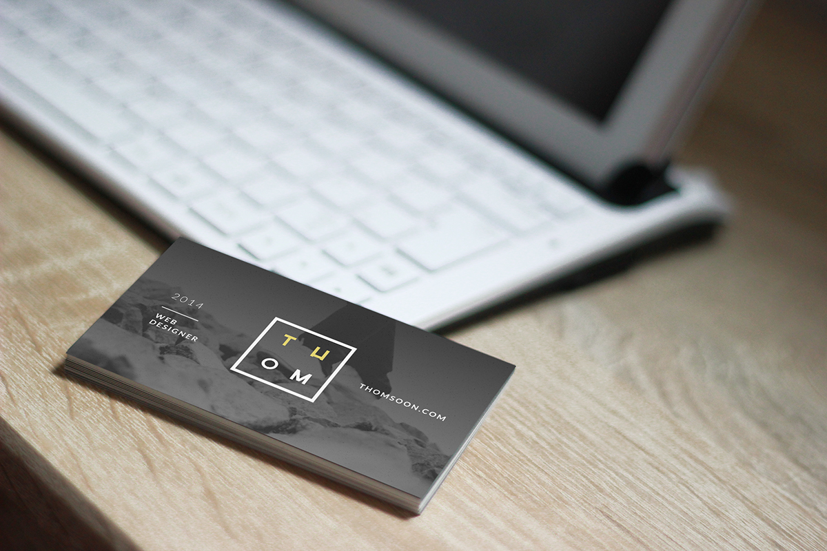 business card Mockup psd free clean download