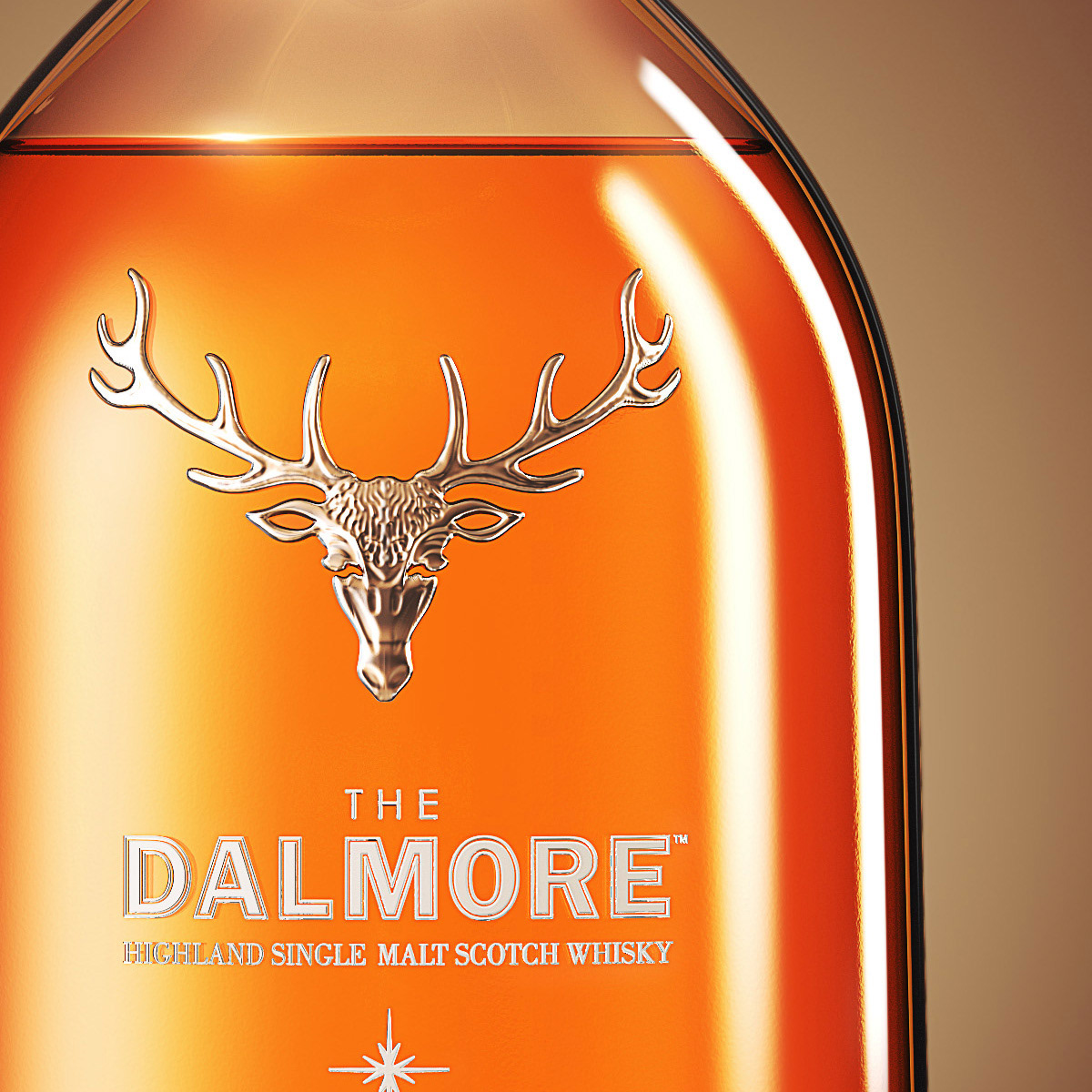 Advertising  dalmorewhisky Whisky thedalmore packagedesign productdesign branding  3dart photorealistic bottle