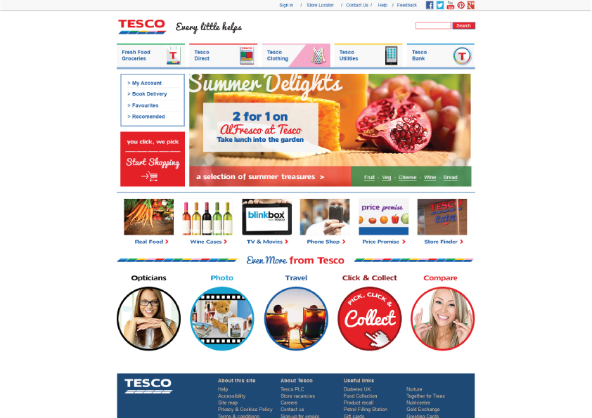 Identity Design tesco Logo Design red spectrum rainbow