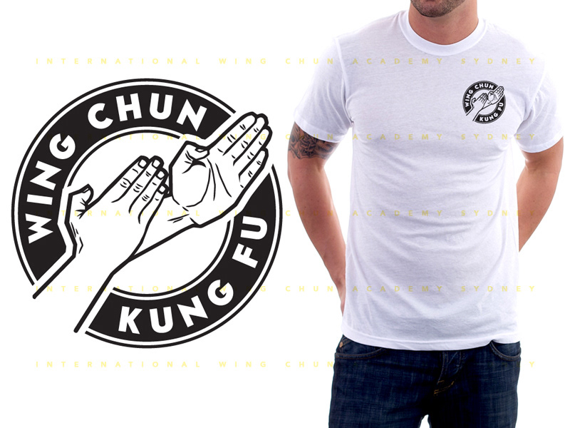 tee tshirt apparel International wingchun academy sydney kungfu martialart Australia
