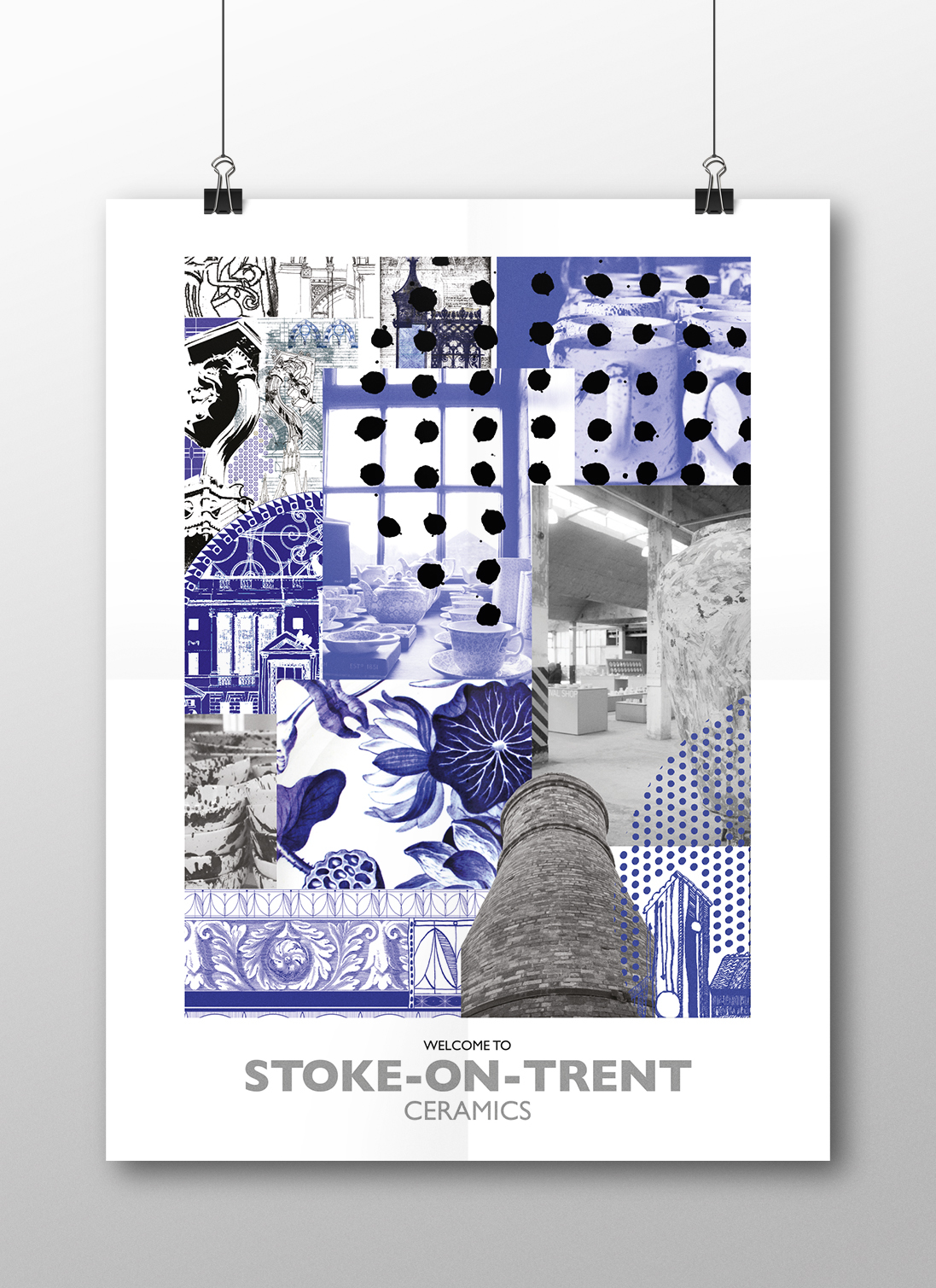 Live Brief staffs uni Stoke on Trent poster design graphic design 
