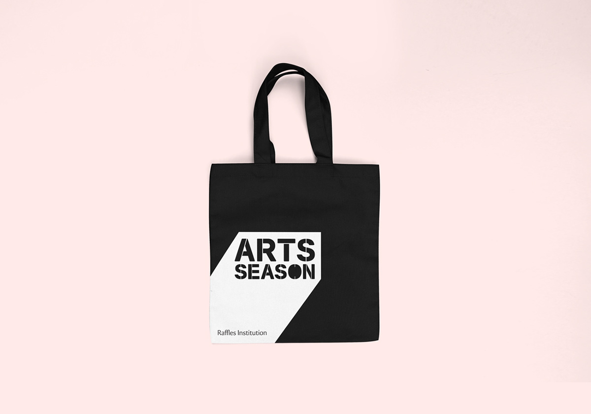 raffles institution RI arts season Exhibition  school arts instruments brochure tapes student banners posters poster banner ads