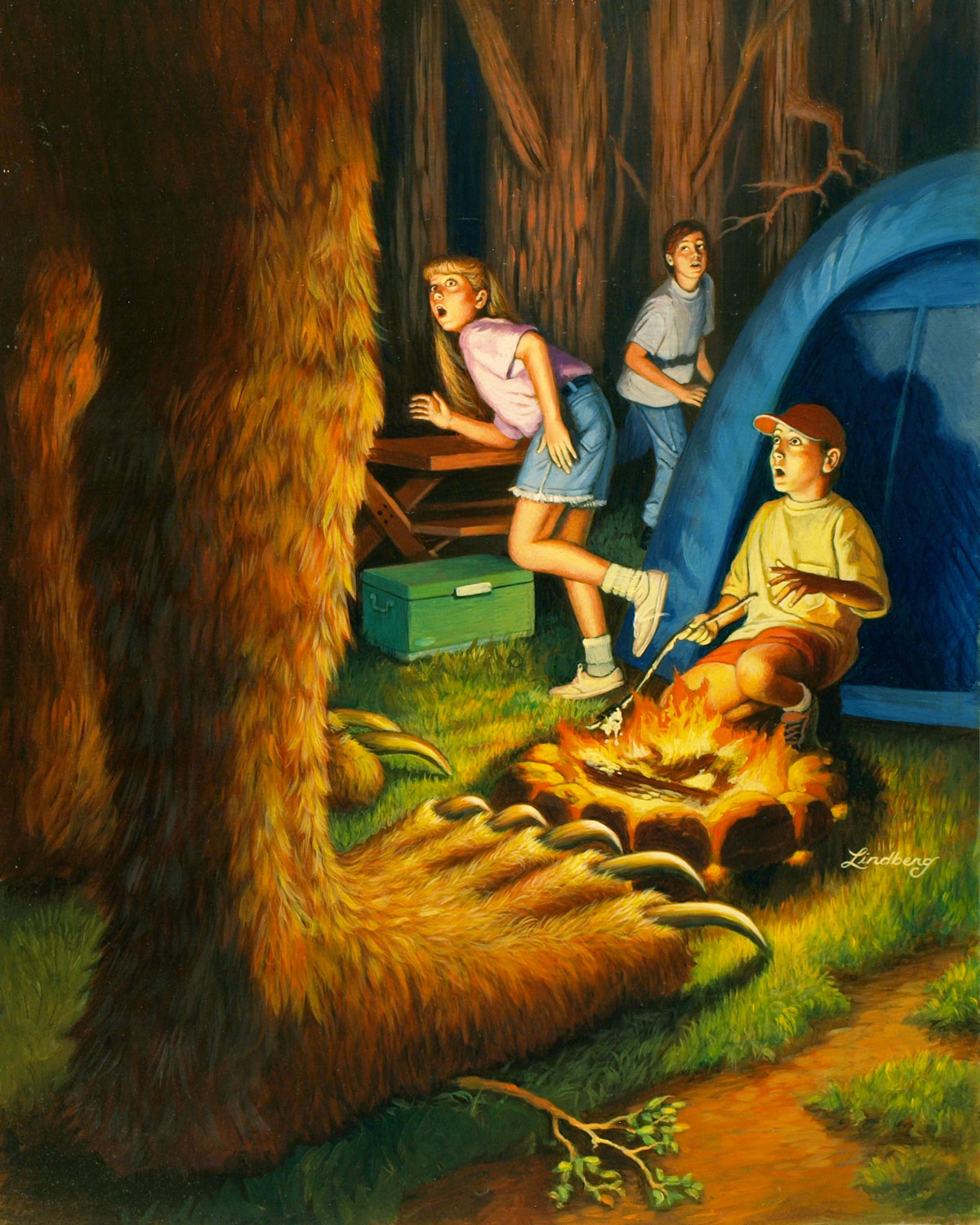 Adobe Portfolio children's illustration realistic illustration traditional painting  oil painting acrylic paniting  Horror Stories  fantasy book cover art