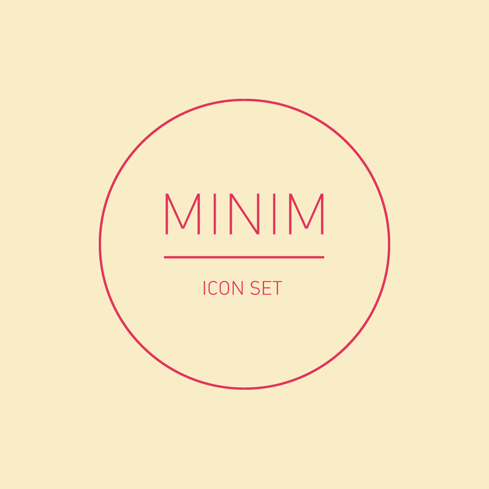 minimal icon set free download icons