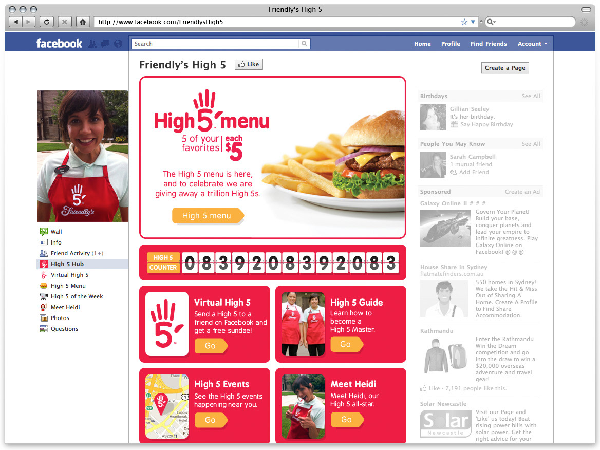 friendly's restaurant Dining Chain television Integrated Campaign digital mobile Outdoor Food  menu