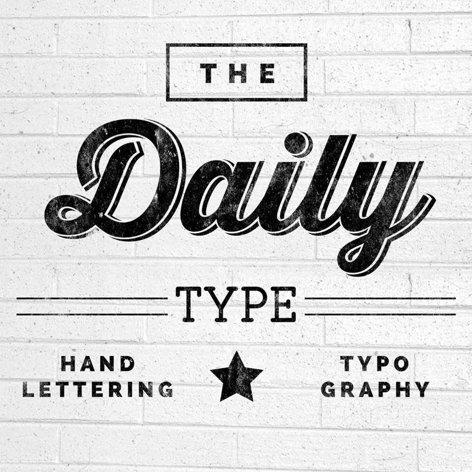 lettering Handlettering font typo letter GoodType double exposure bang kumis indonesia penmanship handdrawn