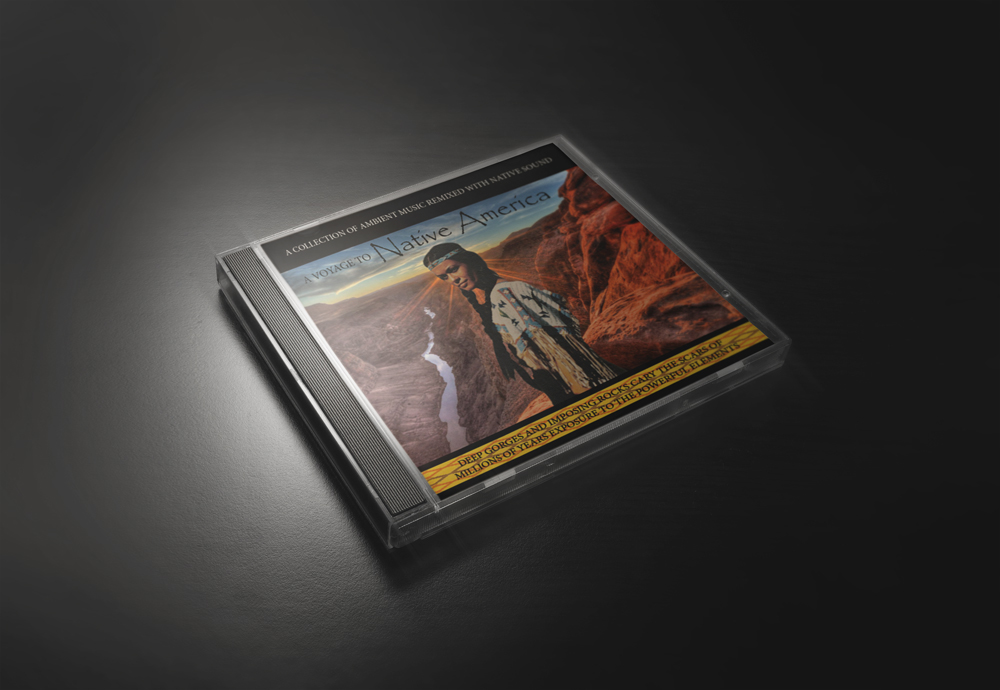 cd ambient music cover Native America