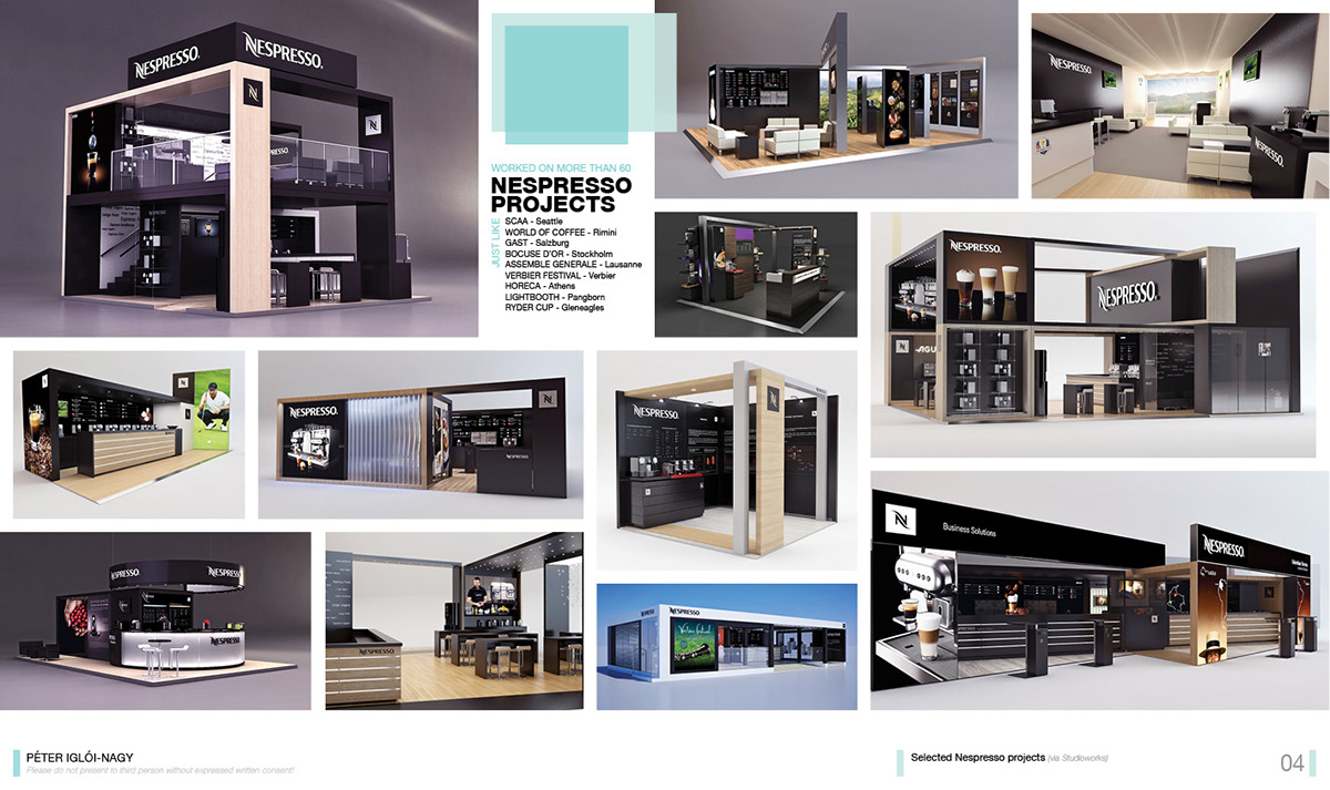 design Retail design brand experience Interior 3D portfolio