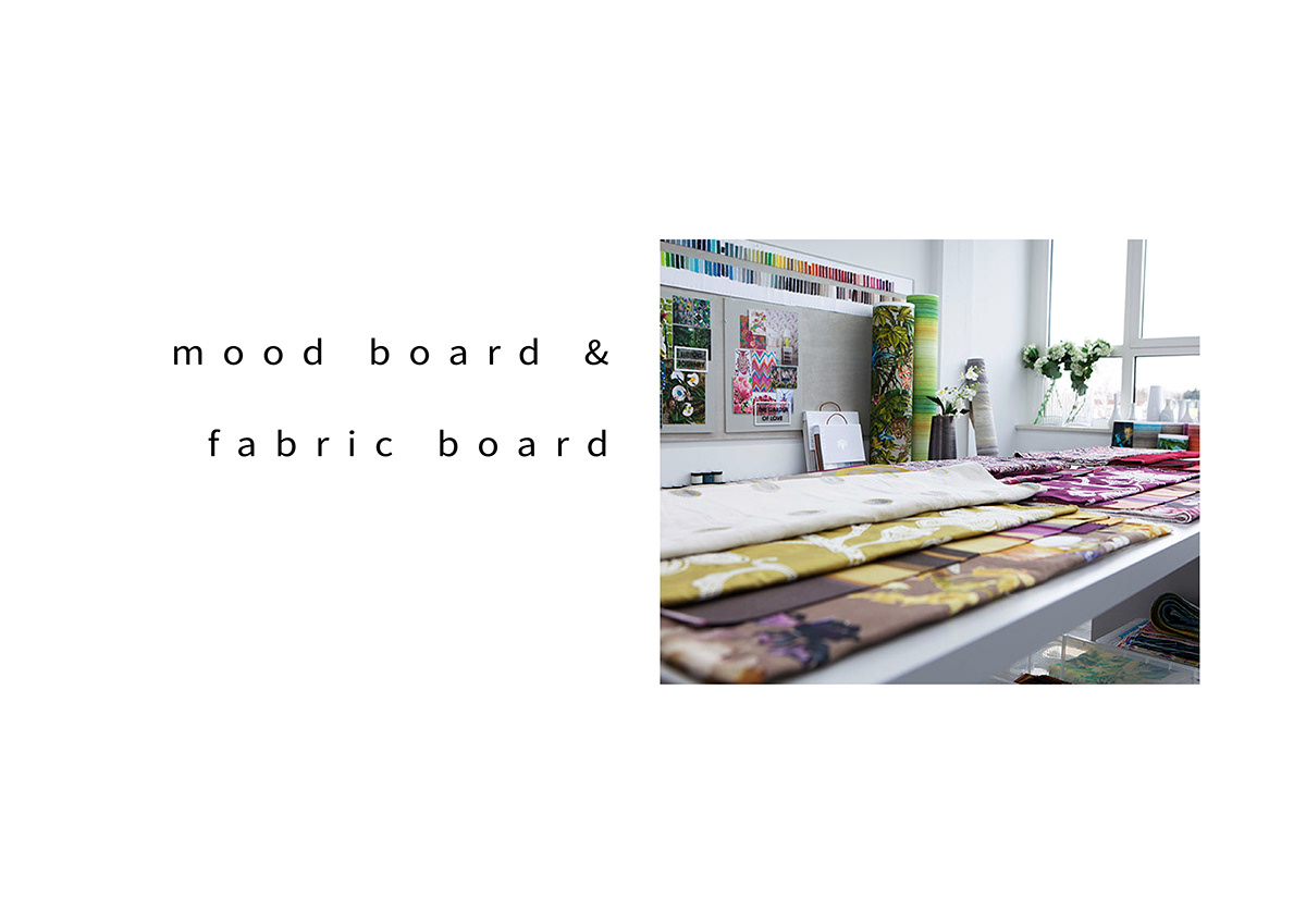 weaving inspiration Editor Analysis moodboard Fabric Board samples