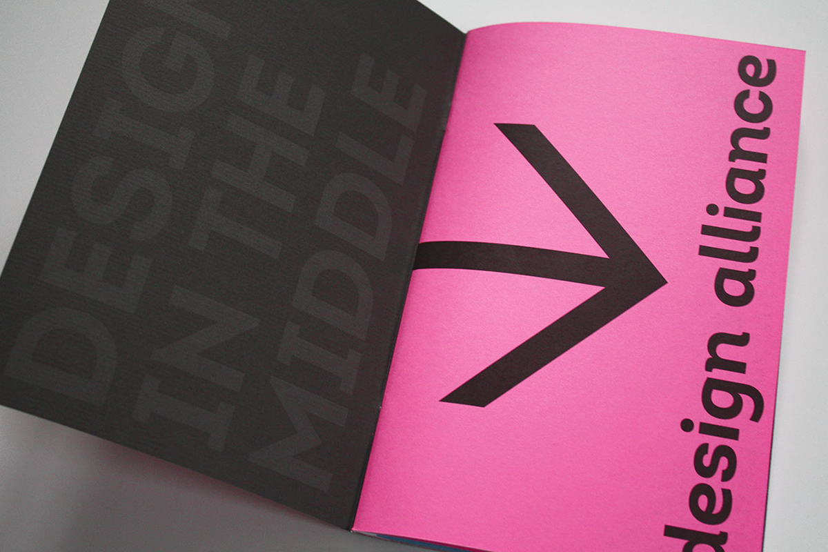 design community pink pecha kucha Lecture Series Booklet
