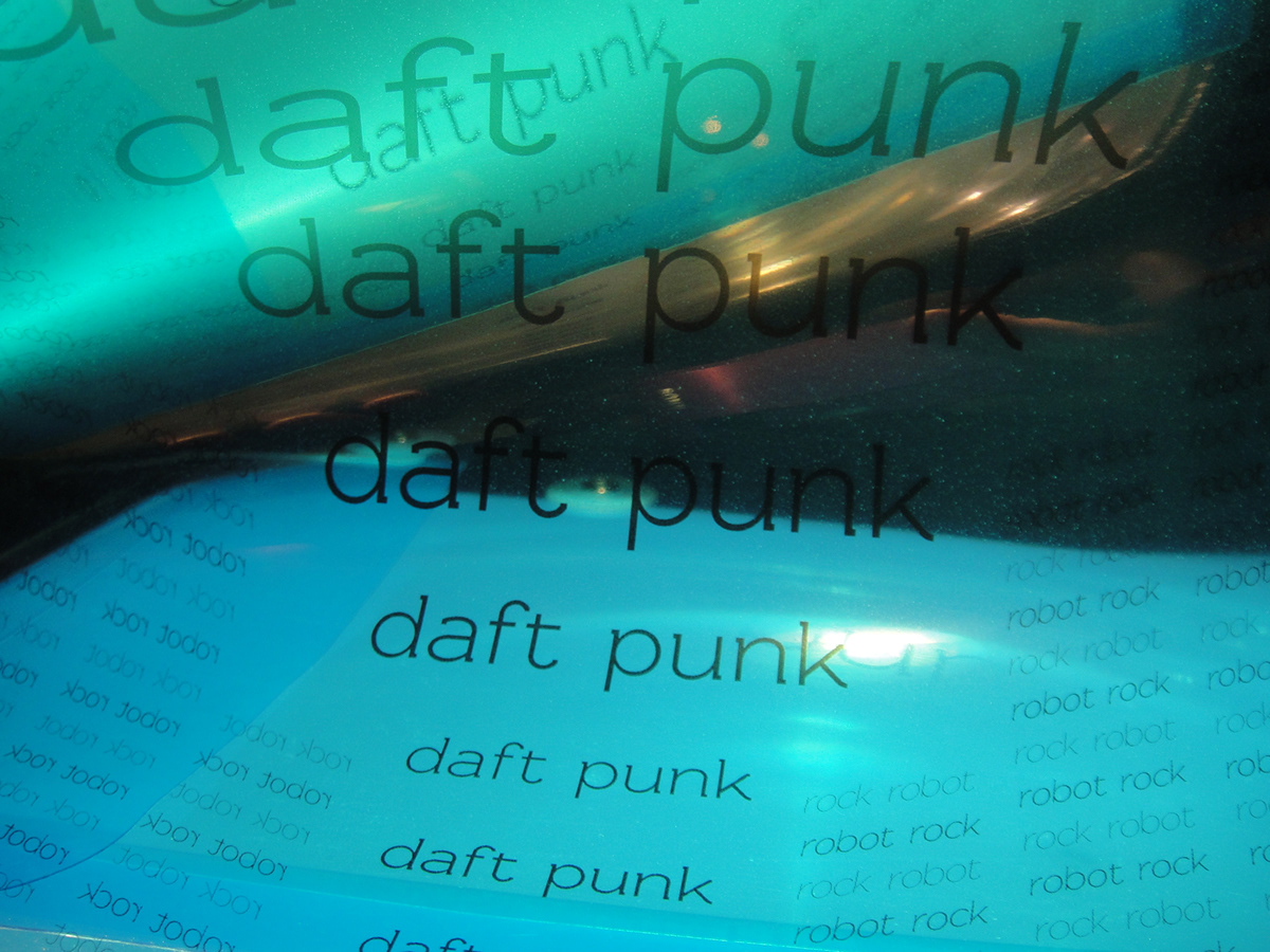 daft punk electronica rock song poster cool