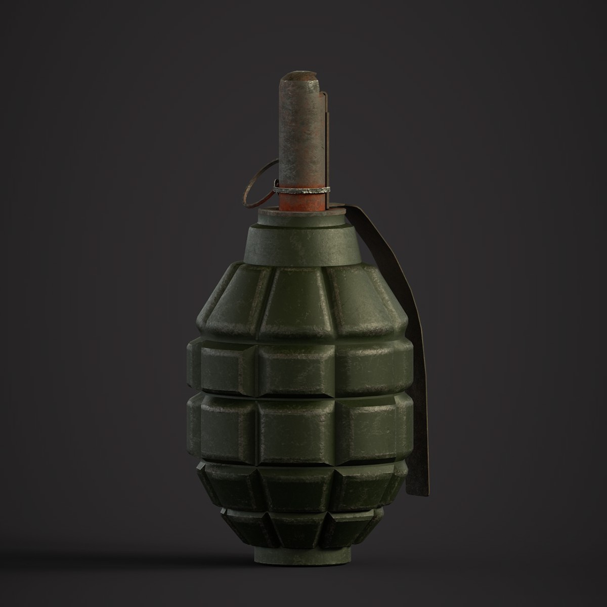 3dsMax Render 3d render vray hand grenade hand grenada game asset game props gameready product render product design 