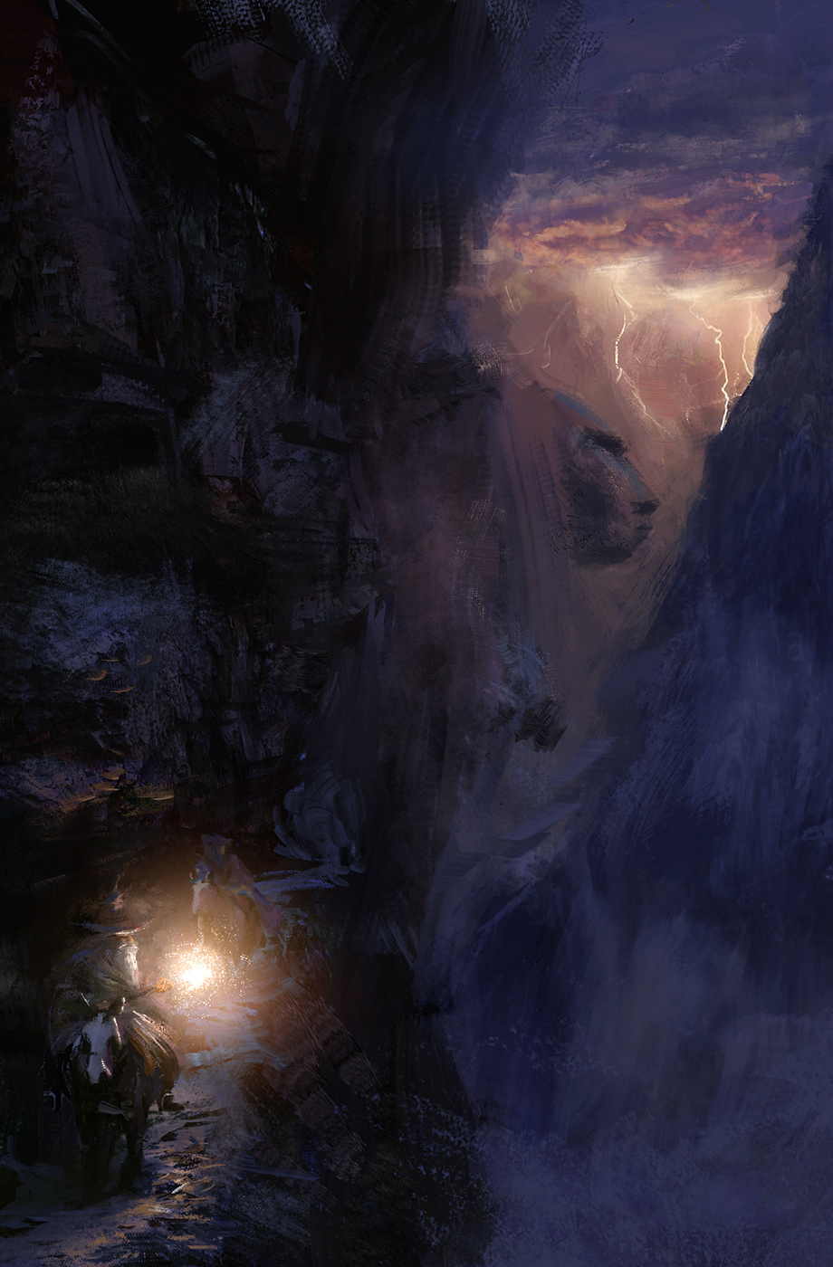 lonely mountain  hobbit Tolkien gandalf journey fantasy dwarves misty mountains Giants