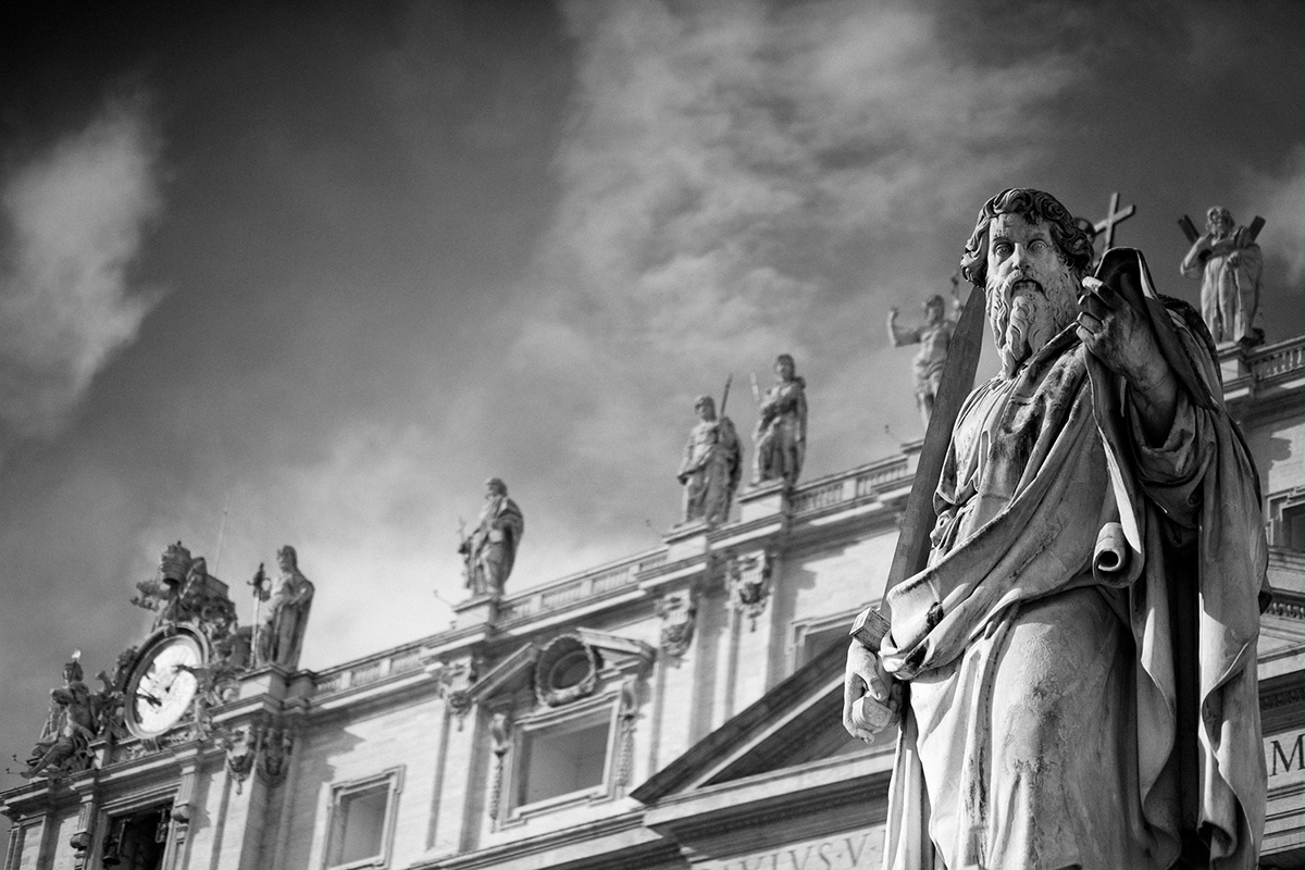 Rome November Black&white