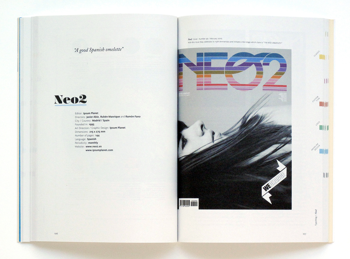Typomag Typography in magazines Laura Meseguer