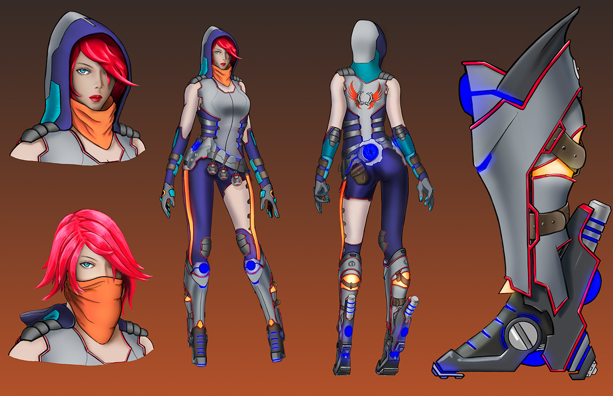 league of legends RIOT GAMES Student work senior thesis iterations design Character piltover