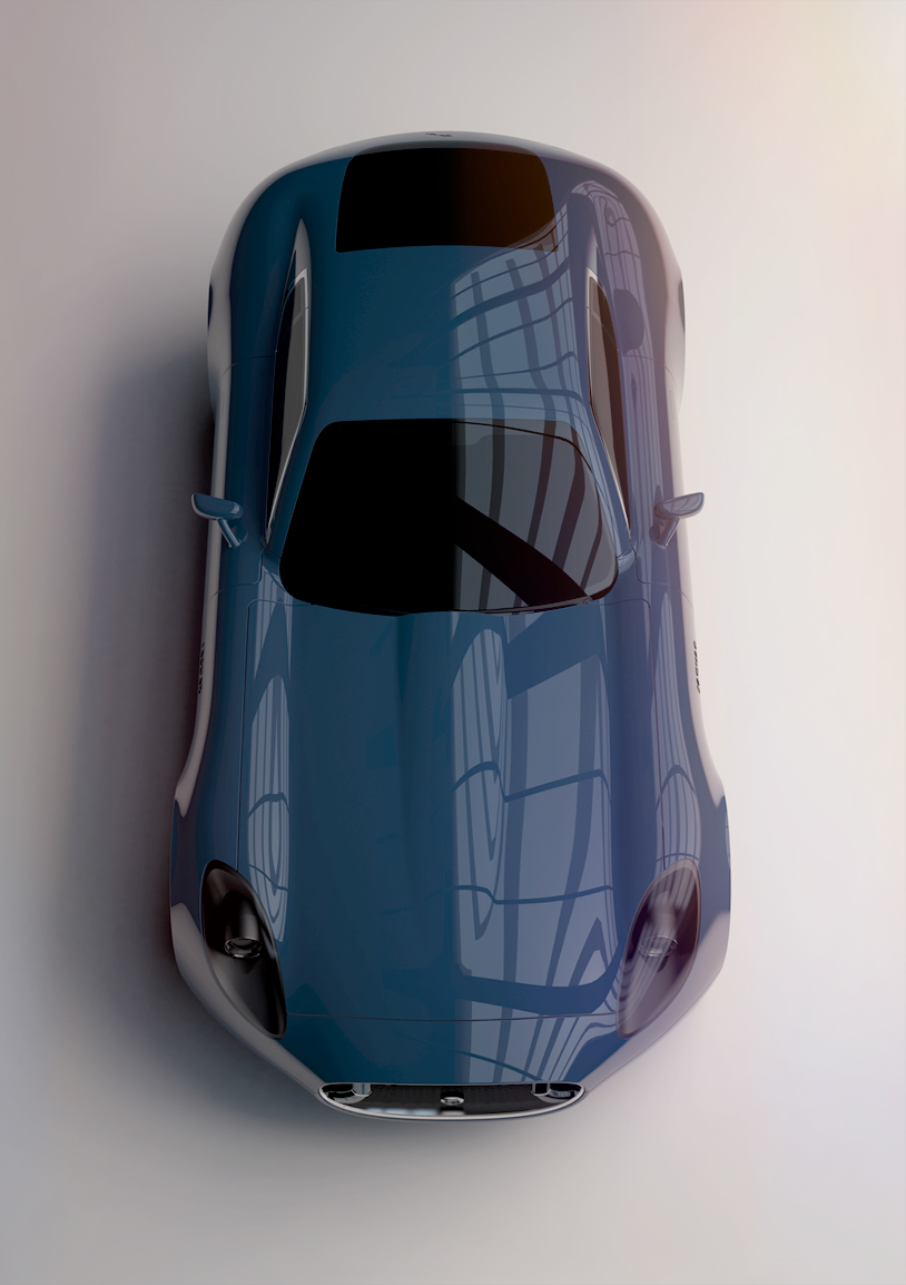 jaguar concept car automotive   Student work