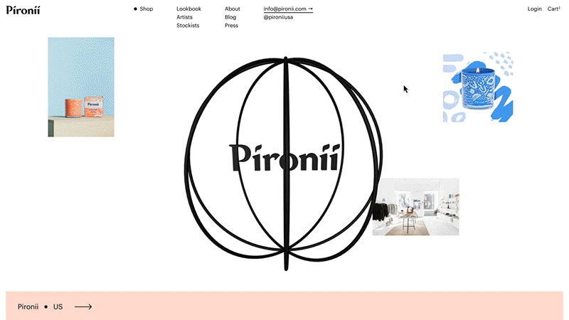 art artists contemporary design minimal modern shop Shopify store Website