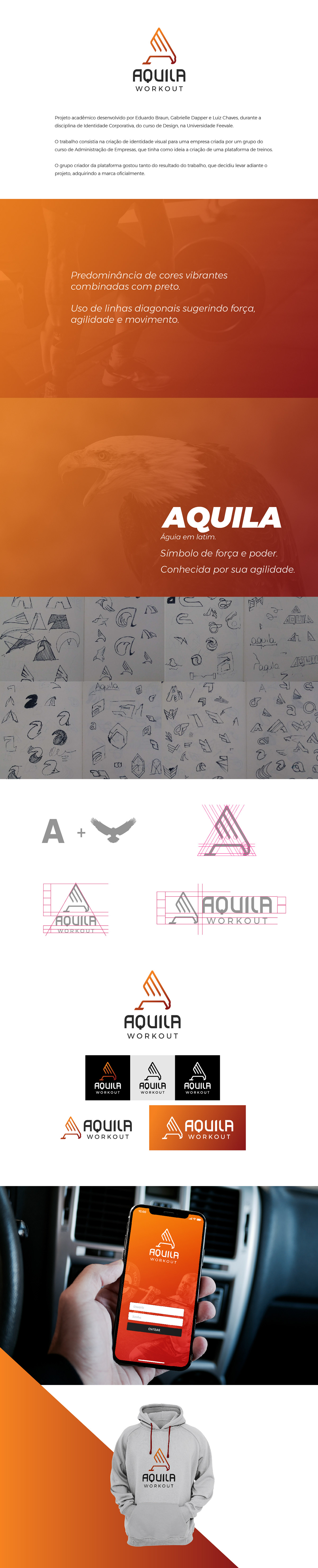 logo Logotipo marca identidade visual graphic design eagle aguia