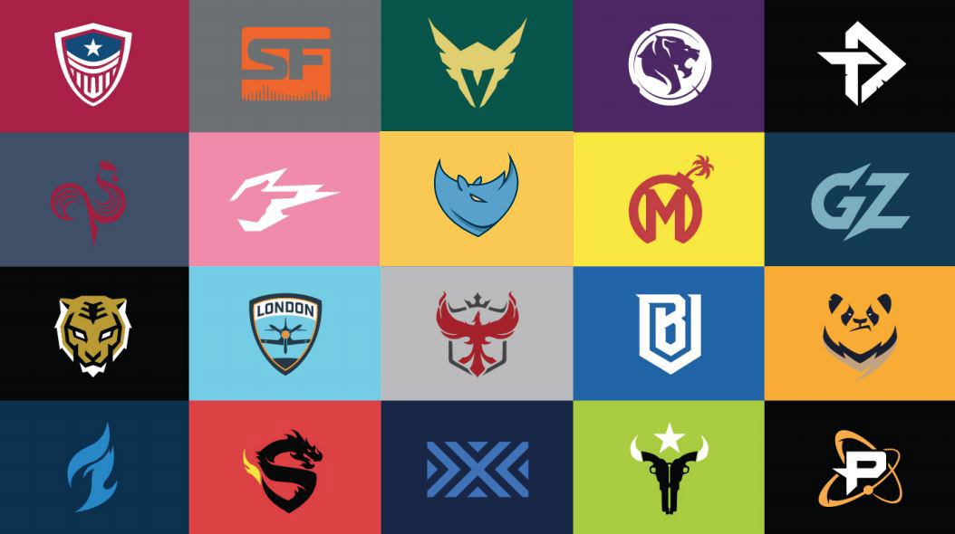 brand identity esports Gaming Logo Design merchandise mock ups overwatch 