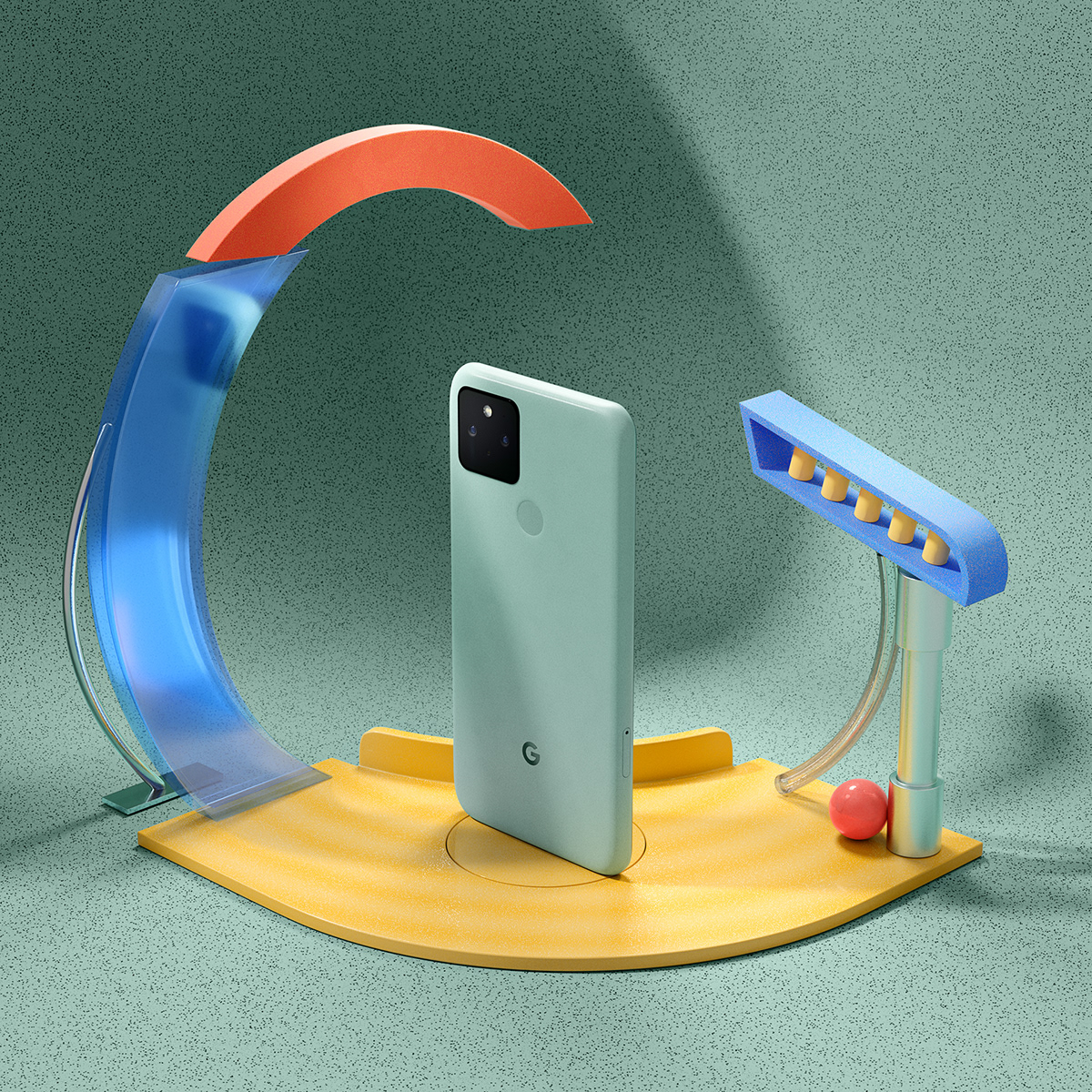 animation  b3d blender CGI Google Pixel loop loops pixel 5 smartphones