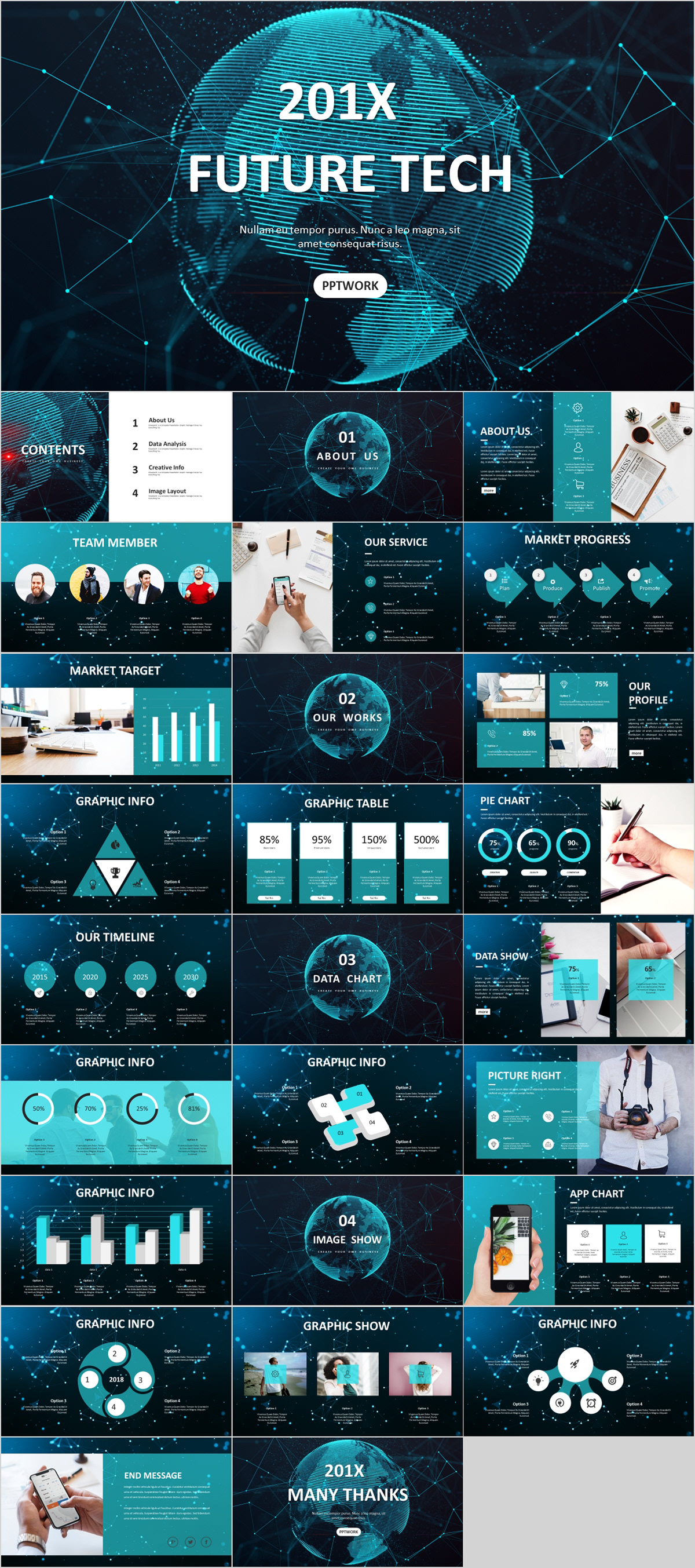 Business plan annual report powerpoint templates www.pptwork.com download business graphic