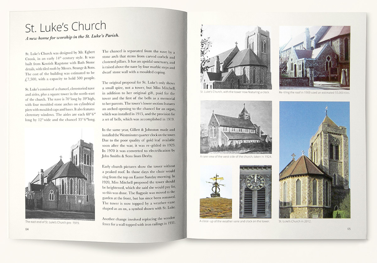 church history Archive identity book St. Luke's Tunbridge Wells kent england images resource heritage photographs Editing 