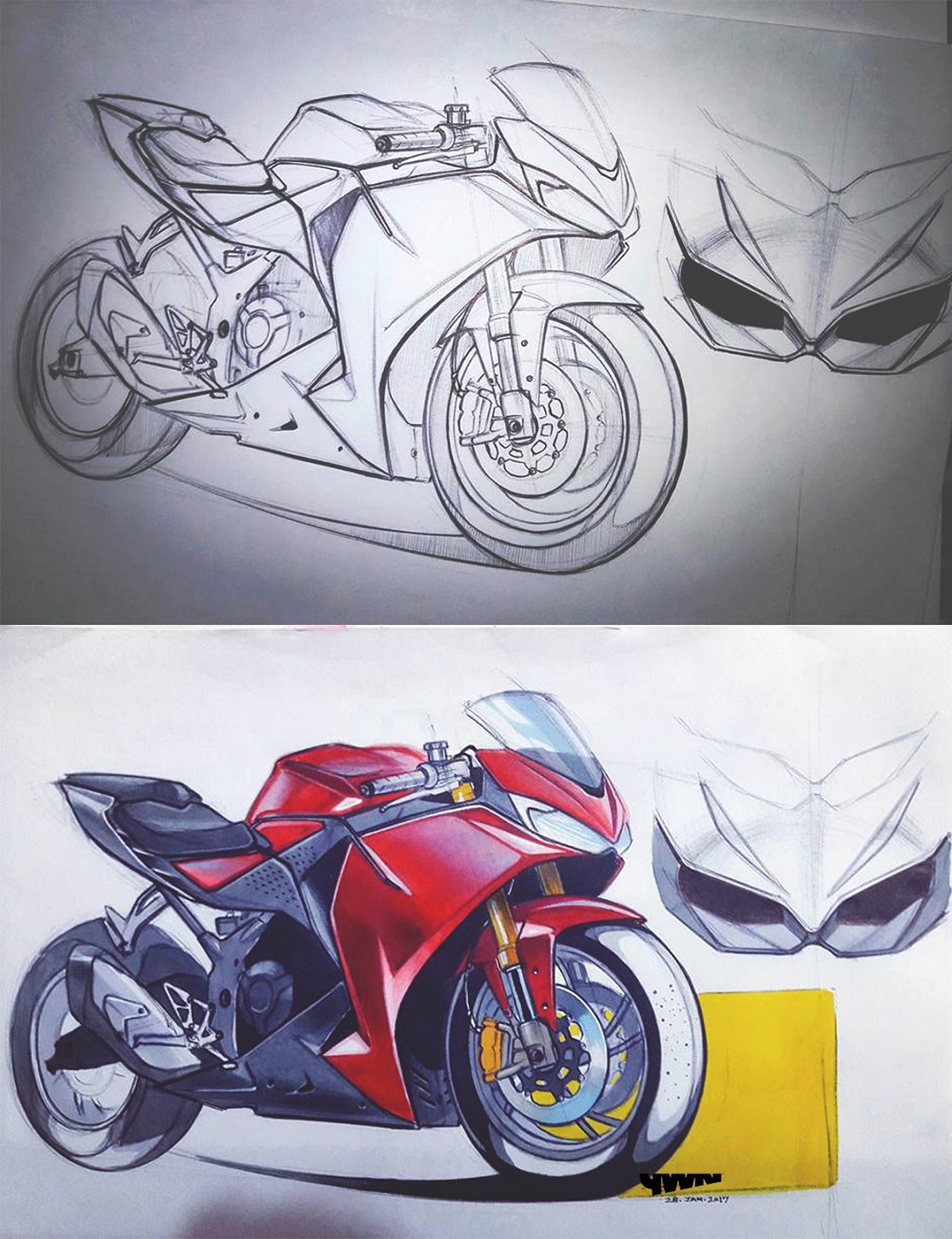 motorcycle design yamaha yamaha design sketch