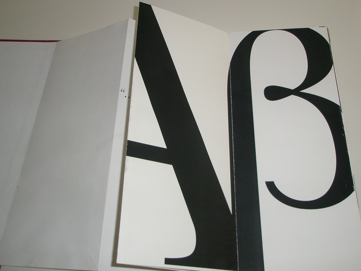 book design accordion book greek alphabet