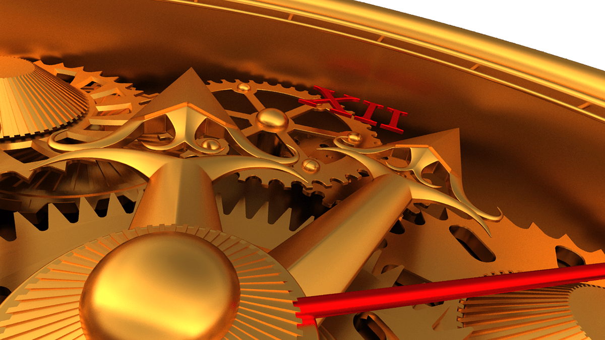 3D 3dmodel 3dsmax clockwork machine news Render texturing time vray