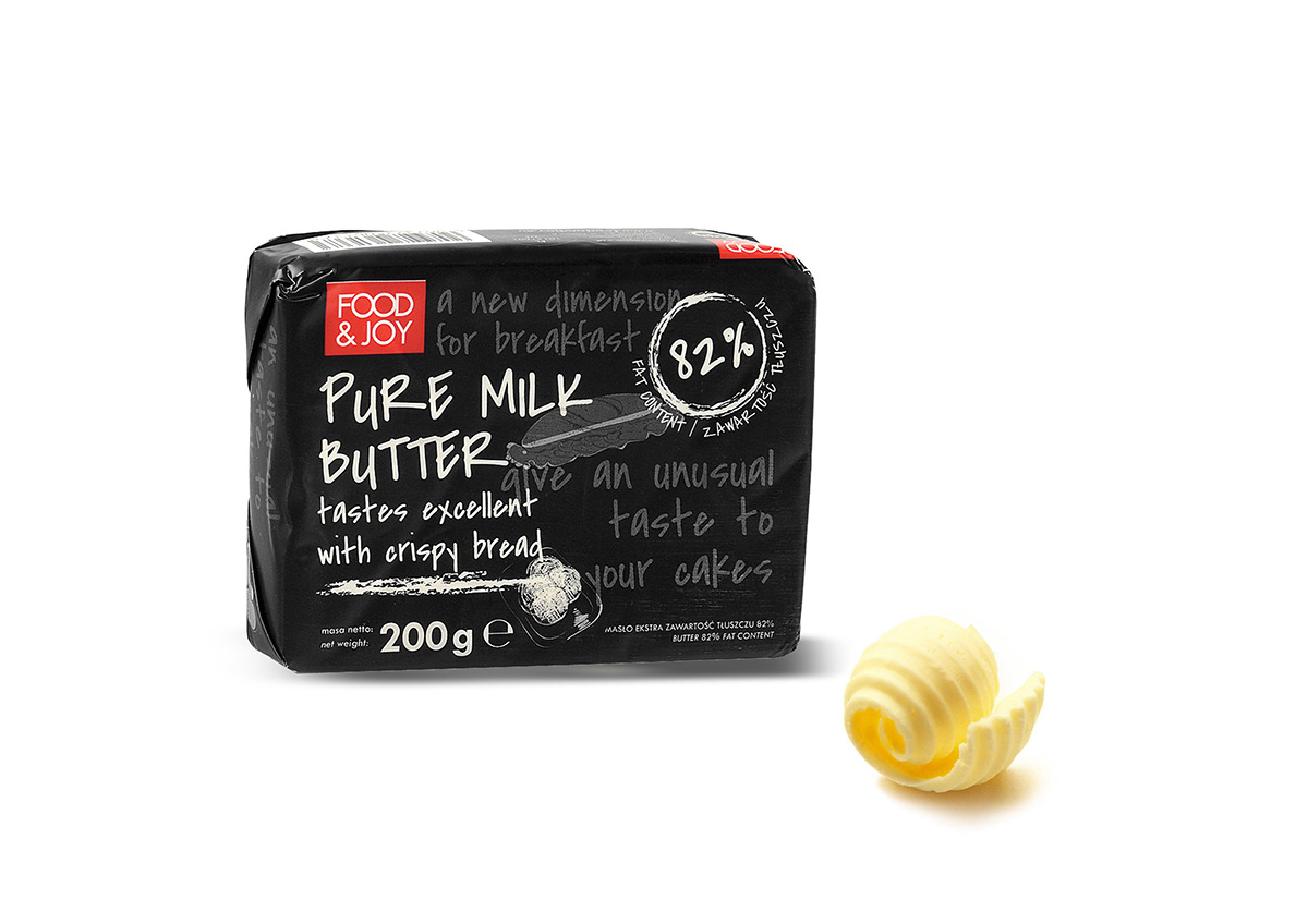 design package milk butter