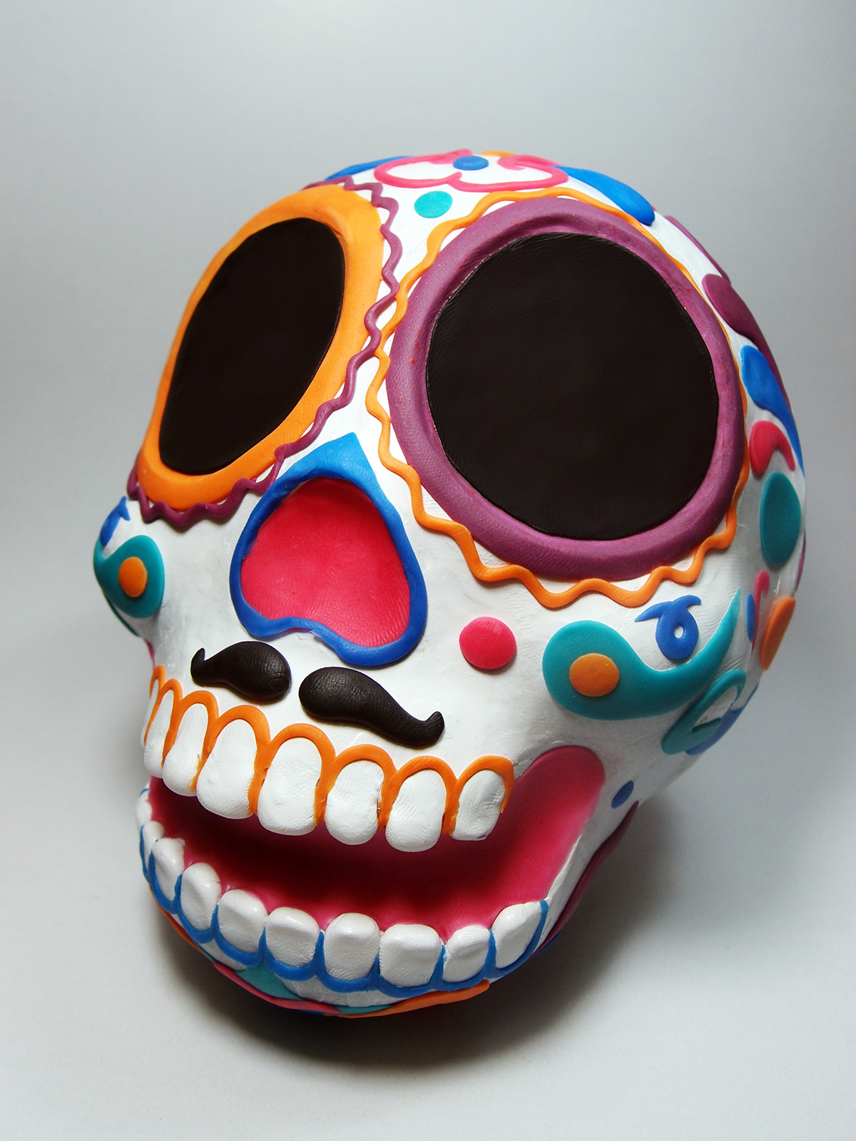skull cool dia muertos muertos Mexican Ethnic cultural color new