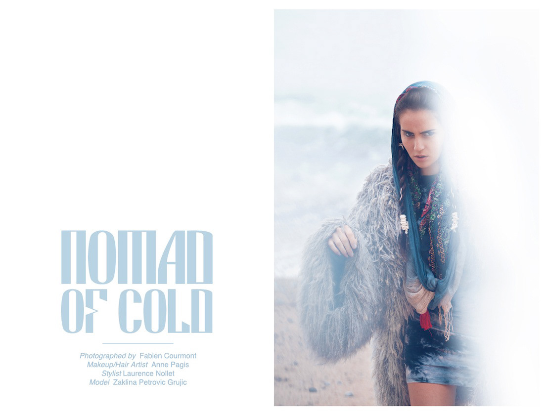 fashion photography portrait Fabien Courmont Anne Pagis Laurence Nollet zaklina Courmont Nomad Of Cold