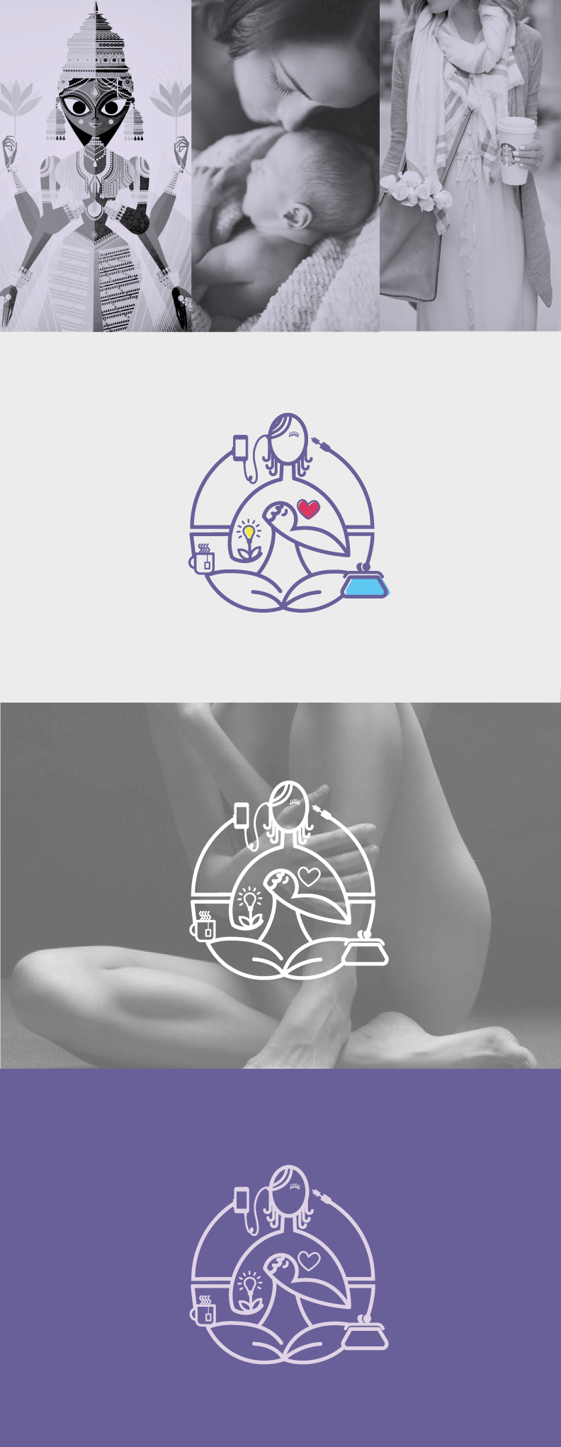 logo mujer femenino simbolo madre woman Networking Bogotá integral facebook marca femen flor Yoga movil emprendimiento