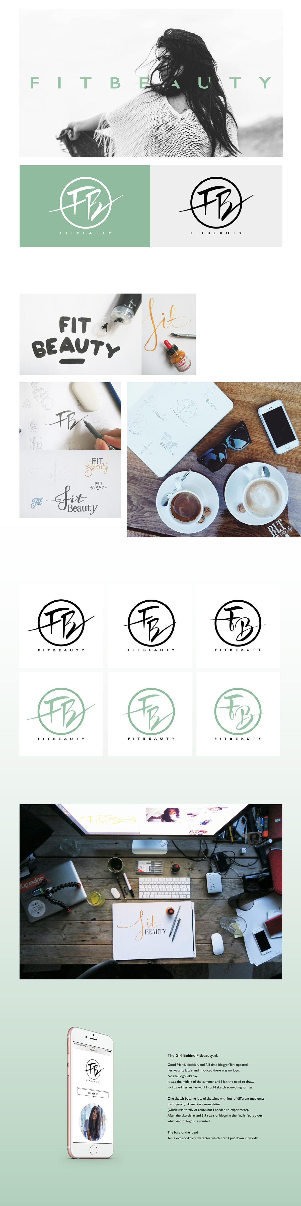logo branding  blogger lettering design identity typography  