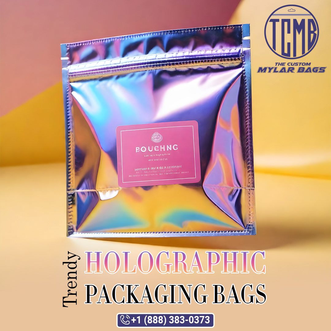 holographic bags business Fashion  beauty photoshoot bagsforwomen holographic display Holographic Mylar Bags printedbags