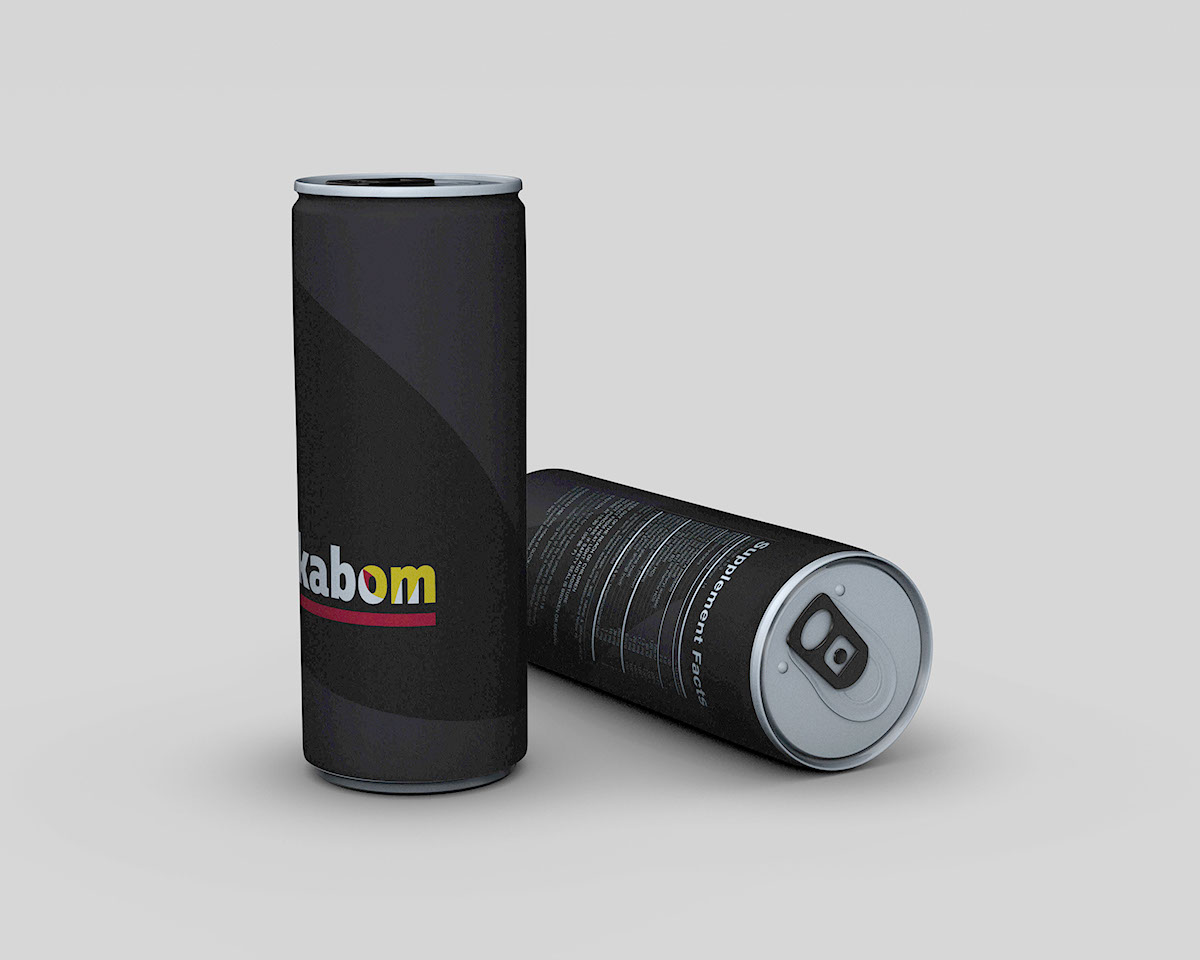 kabom kaboom Om energy drink energy drink naming branding  Advertising 