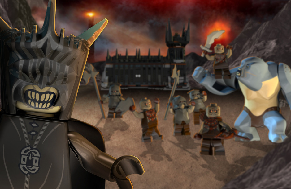 LEGO:LOTR lordoftherings Helm's Deep The Black Gate