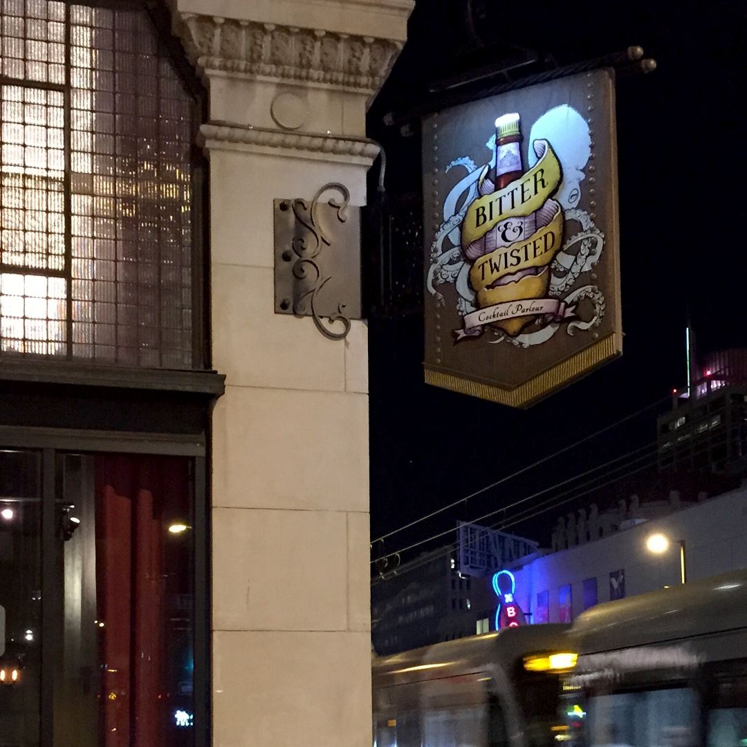 Small Business bar restaurant sign logo poster art digital