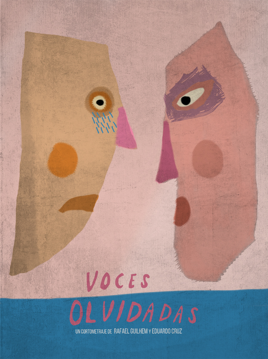 #Poster Voces Olvidadas eduardo cruz Rafael Guilhem aborto cortometraje